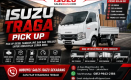 Isuzu Traga Pick Up Mobil Niaga Diesel Andal