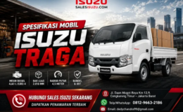 Spesifikasi Mobil Isuzu Traga Pickup Diesel Andal untuk Logistik, Hasil Tani, dan Jasa Pindahan