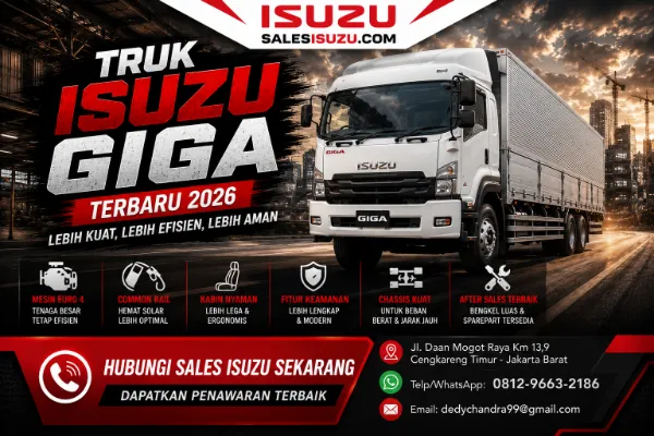 Truk Isuzu Giga Terbaru